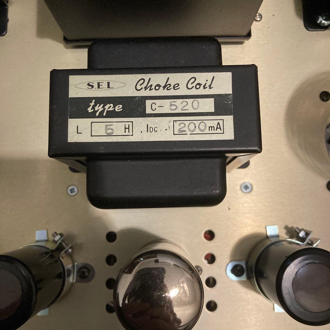 Audio Winds製 特注300B真空管アンプ SEL C-520 チョーク