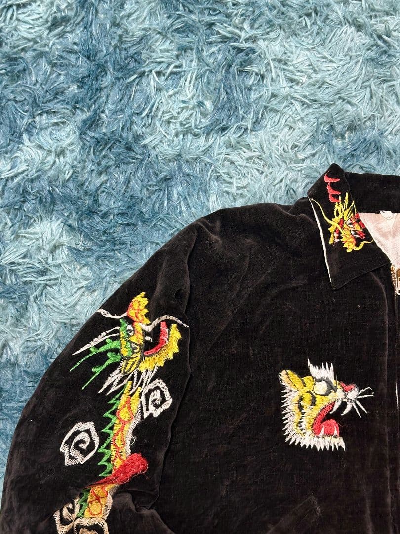 ナ*リ様 スペシャル 50s 沖縄 OKINAWA スカジャン ヴィンテージ 鷲