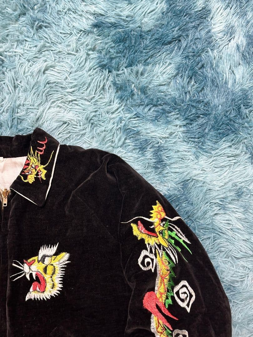 ナ*リ様 スペシャル 50s 沖縄 OKINAWA スカジャン ヴィンテージ 鷲