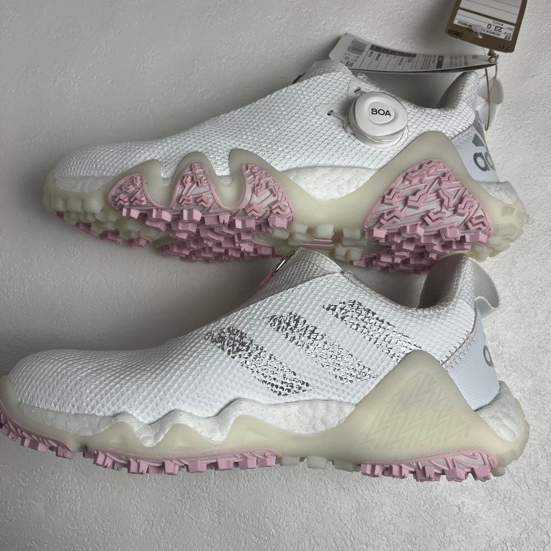 ●未使用品　アディダス　ゴルフシューズ　靴　ボア　ダイヤル　コードカオス