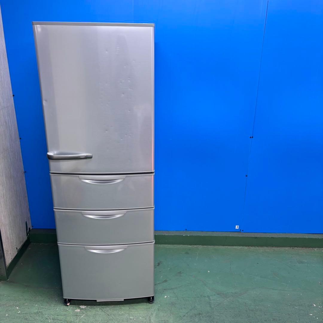 658 AQUA大型冷蔵庫　300L強　小型　右開き　4ドア　格安　関東配送無料
