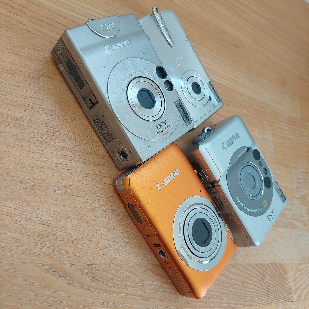 ジャンク品 デジカメ Canon IXY 4個セット