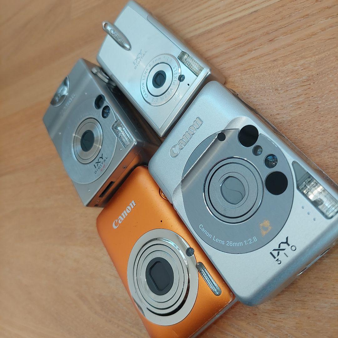 ジャンク品 デジカメ Canon IXY 4個セット