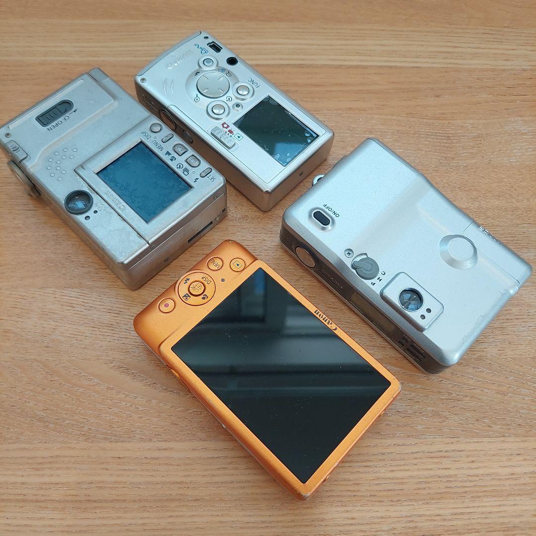 ジャンク品 デジカメ Canon IXY 4個セット