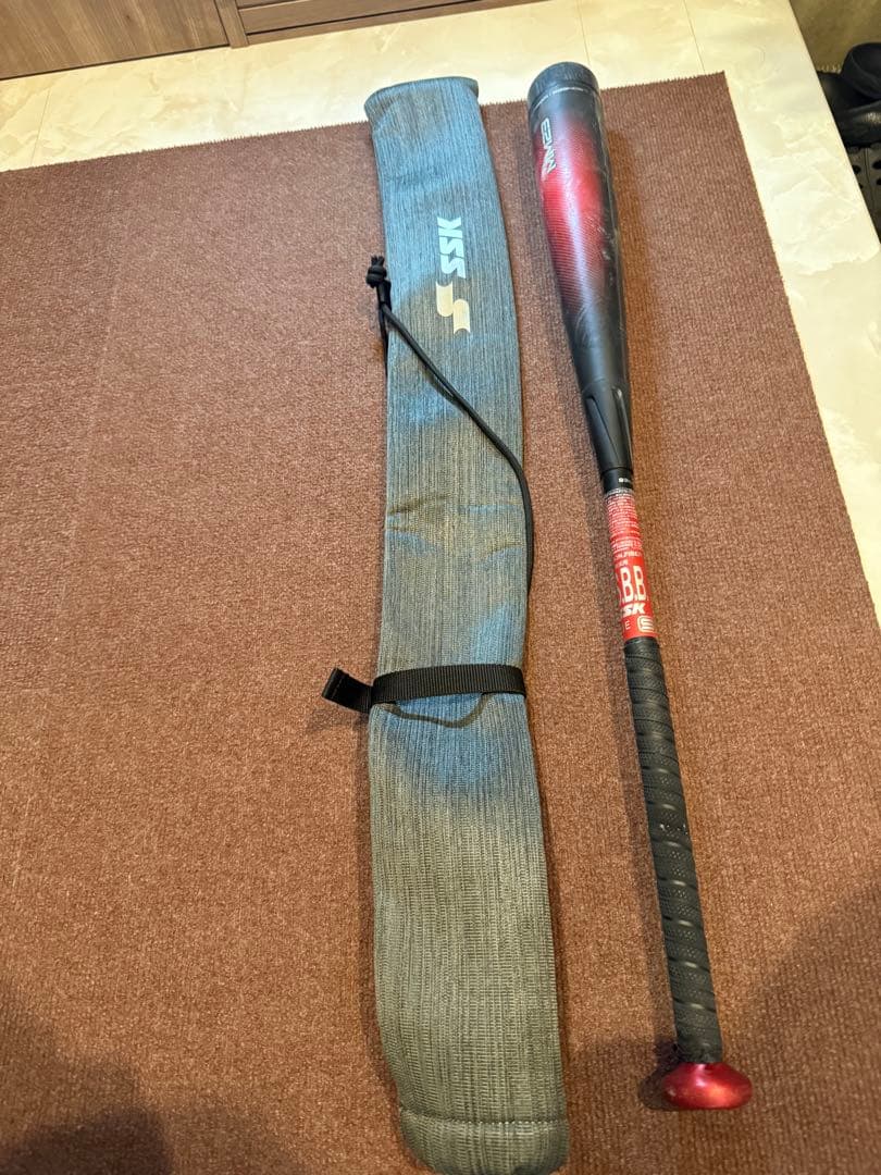 SSK MM23 軟式バット 83cm 700g バットケース付き