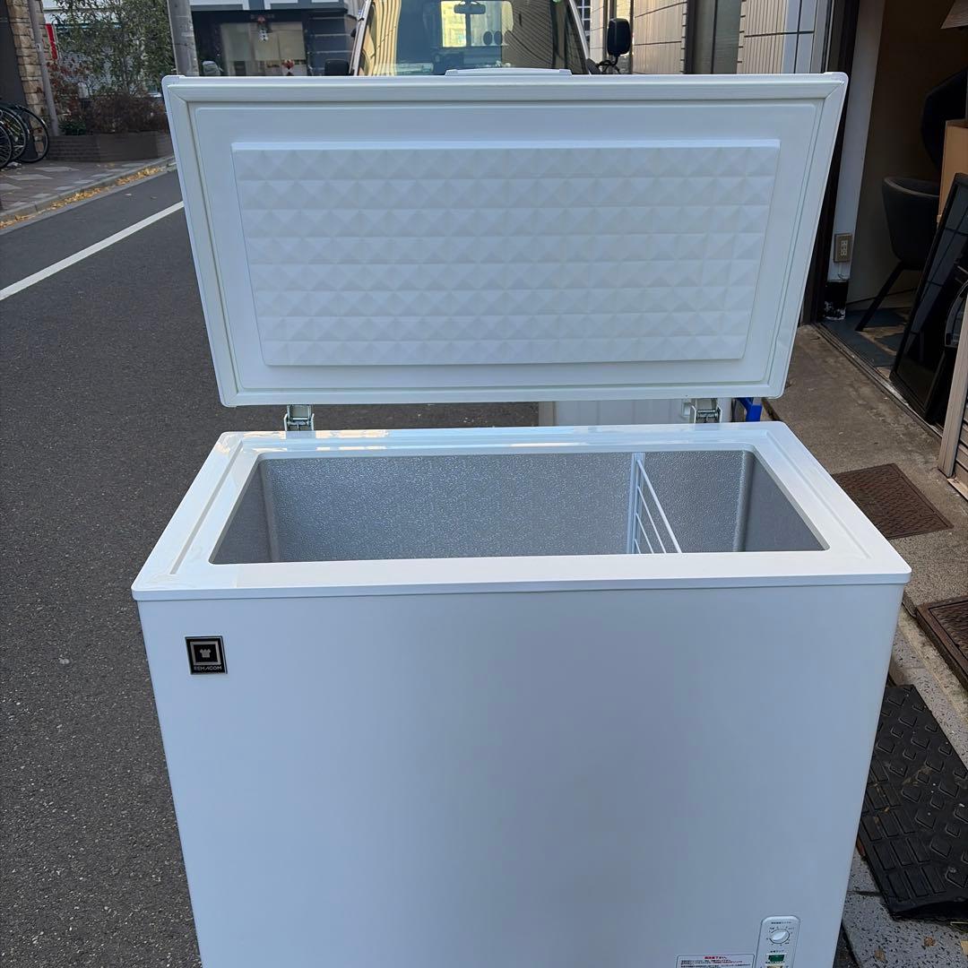 REMACOM 横型冷凍庫 ホワイト