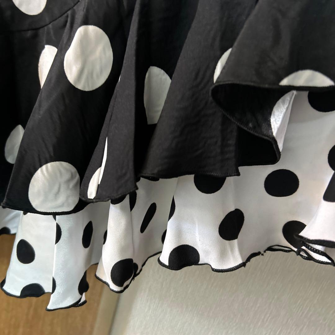 フラメンコ衣装 ツーピース ドレス Mくらい