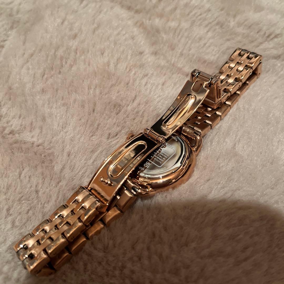 COACH 腕時計 レディース エリオット28mm サンレイダイヤル ゴールド