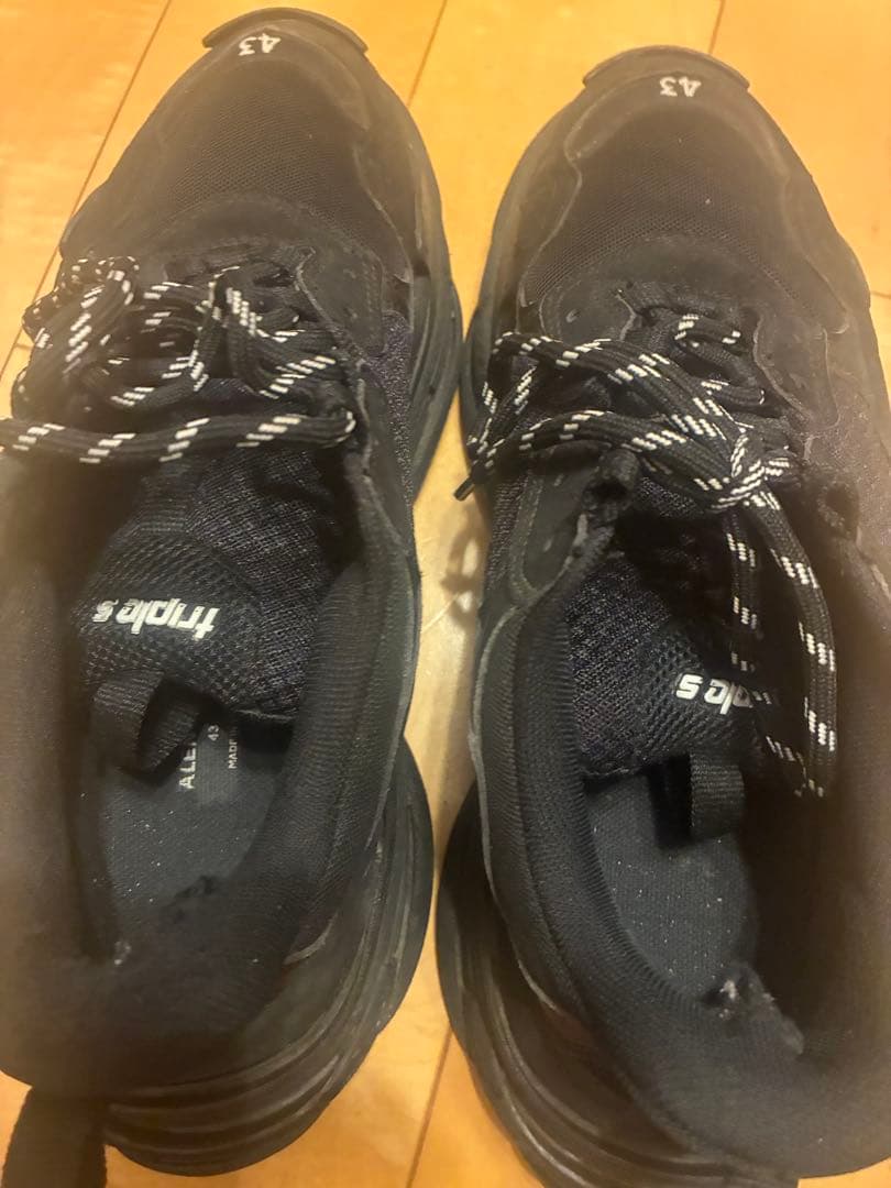 BALENCIAGA TRIPLE S トリプルS オールブラック