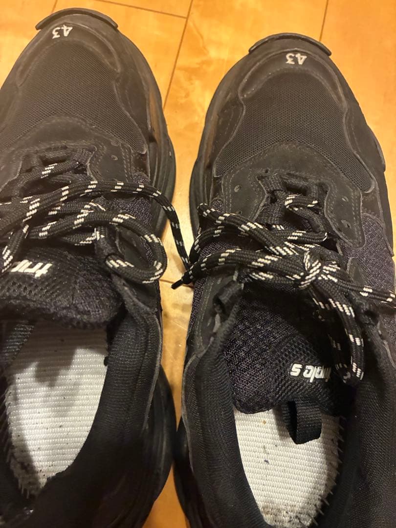 BALENCIAGA TRIPLE S トリプルS オールブラック