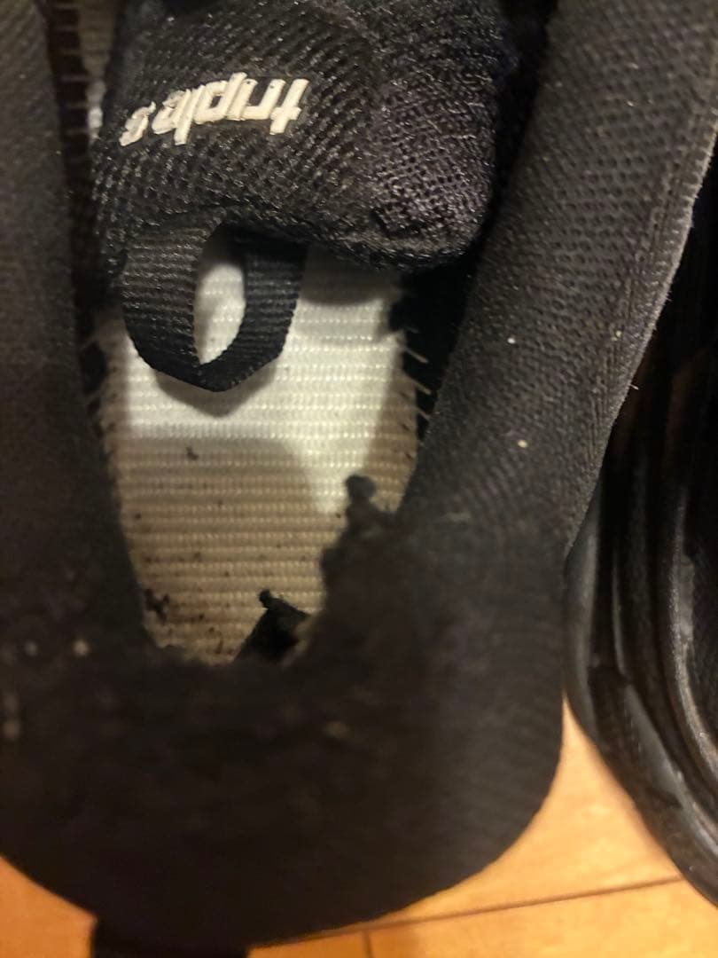 BALENCIAGA TRIPLE S トリプルS オールブラック