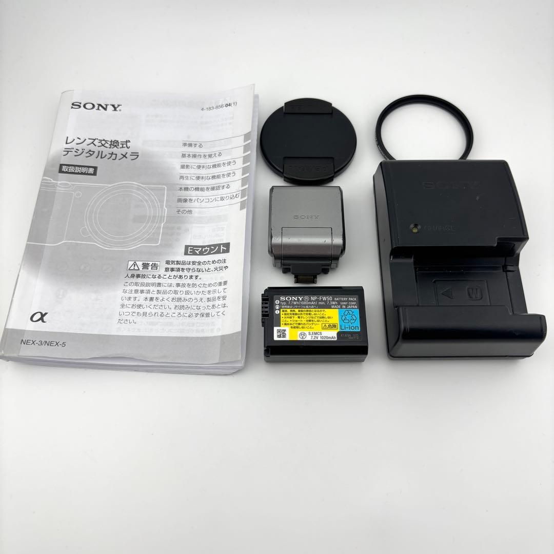 【完動品】SONY ミラーレス一眼 NEX-5 動作保証　ソニー