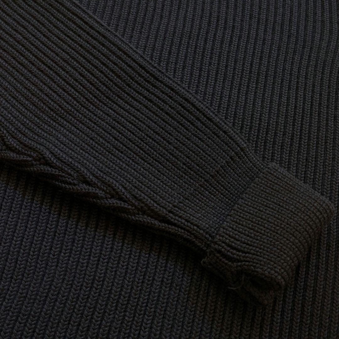 アンデルセンアンデルセン ニット 5ゲージ ブラック Mサイズ