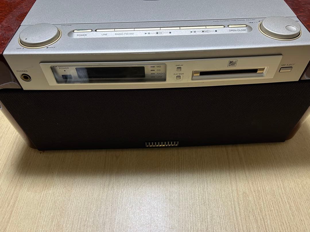 モ*ん様 SONY CELEBRITY Ⅱ MD-7000 CD MD ラジオ