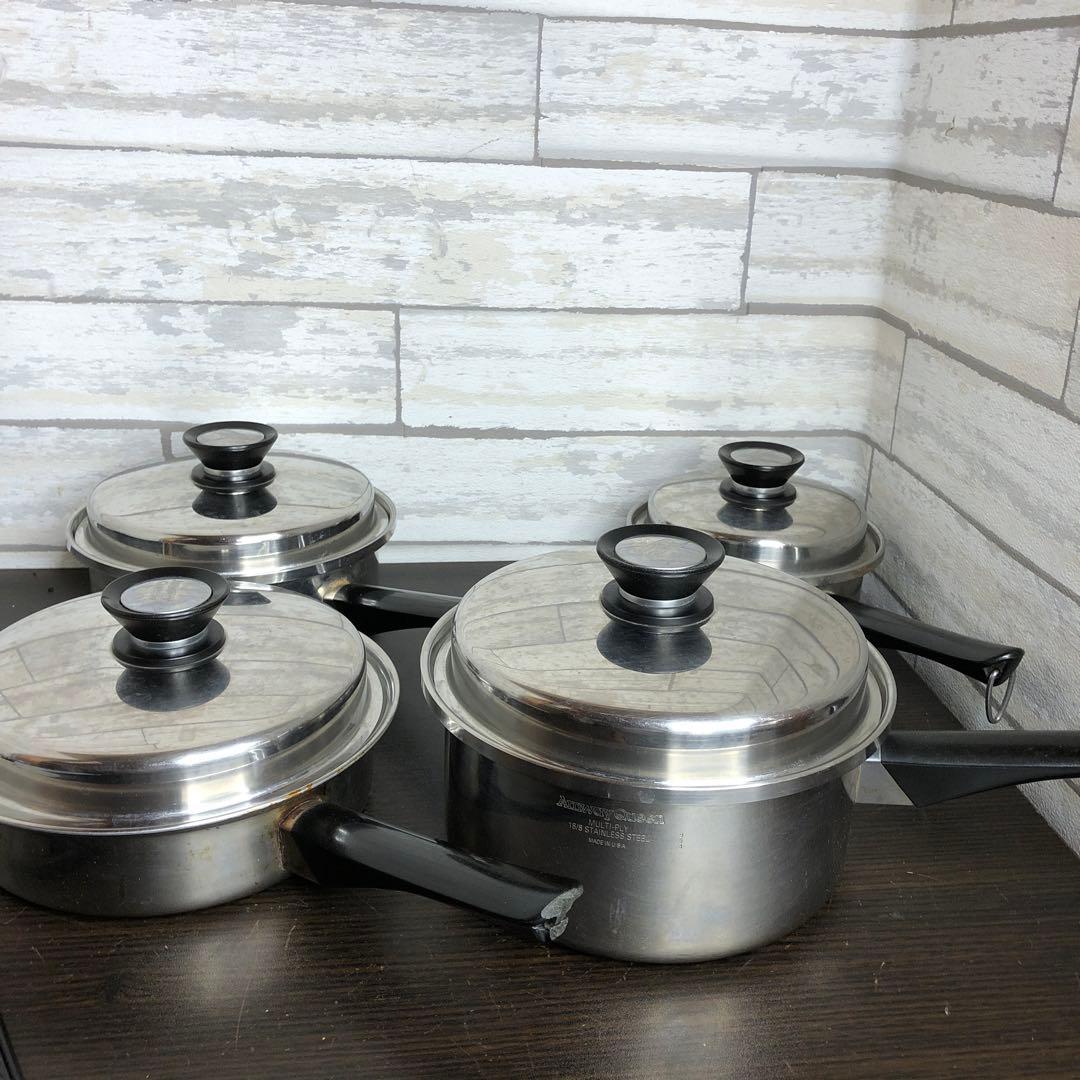 Amway アムウェイクイーン 片手鍋 フライパン　4点