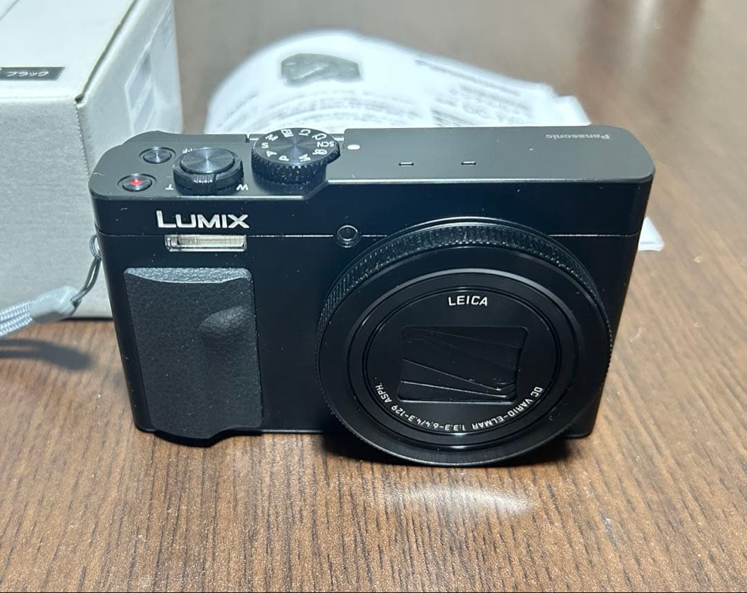Panasonic Lumix TZ99 ブラック　美品　SDカード付き