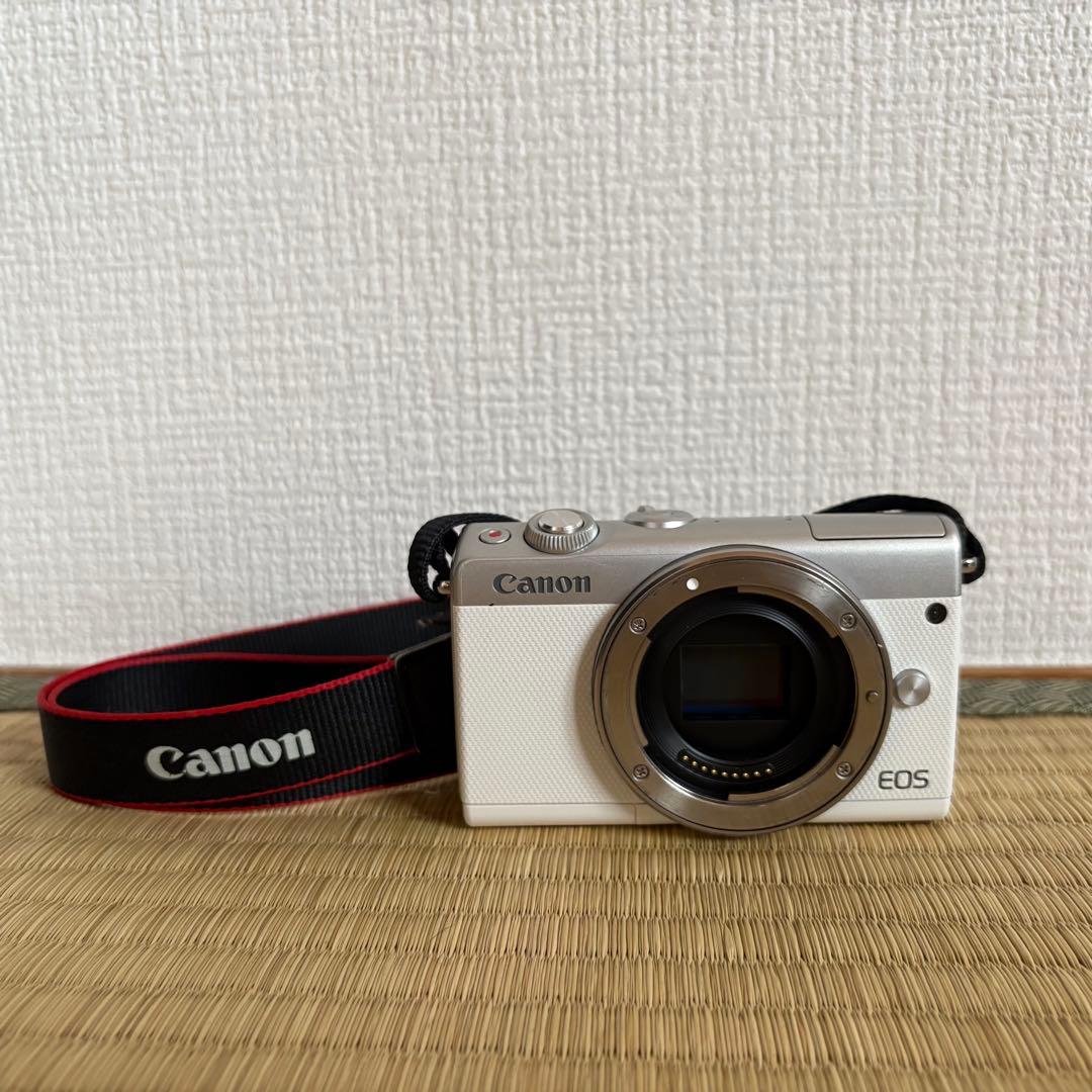 Canon EOS ホワイト ミラーレスカメラ