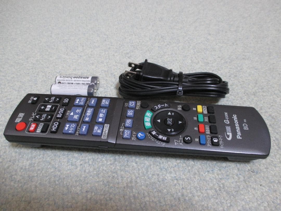 ☆Panasonic 1TB 2チューナーBDレコーダーDMR-BWT650
