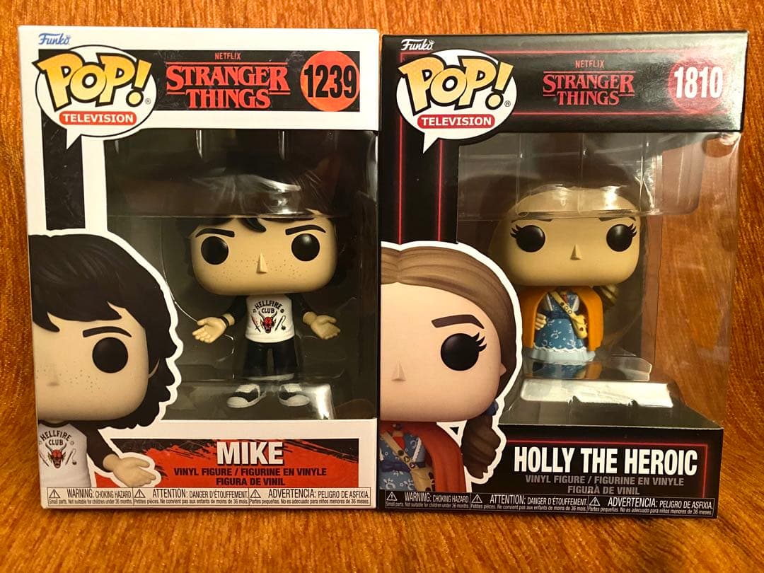 ストレンジャーシングス Mike1239 Holly1810 Funko セット