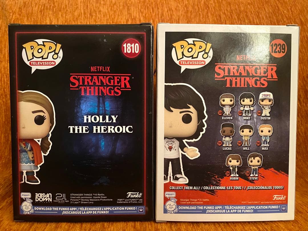 ストレンジャーシングス Mike1239 Holly1810 Funko セット