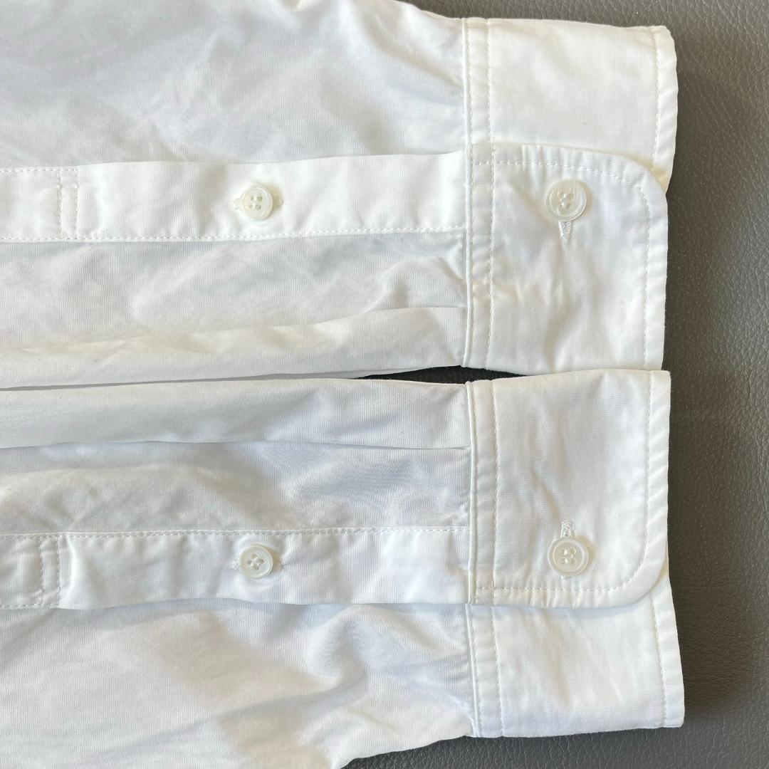 ヨウジヤマモトコスチュームドオム 長袖シャツ 台衿シャツ 白 サイズ3 tu8