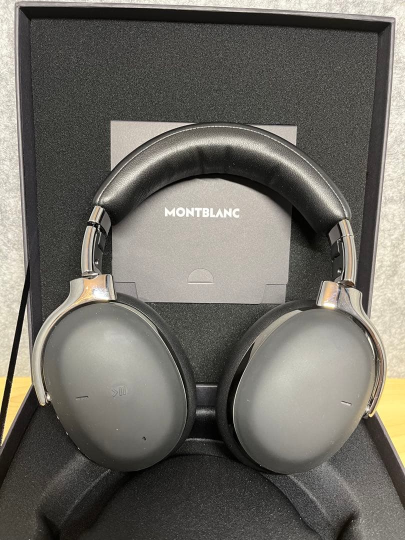 【美品】MONTBLANC MB 01 オーバーイヤーヘッドフォン ブラック