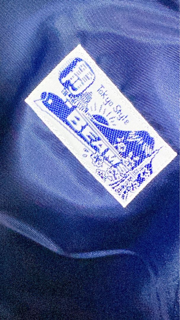 ★美品★値下げ済★BEAMS★富士山&龍の刺繍バッグ