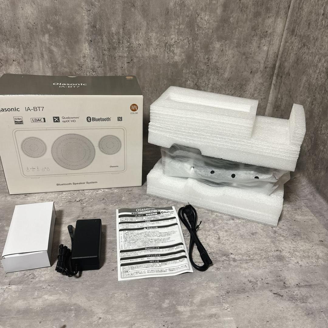 【未使用】OLASONIC オラソニック スピーカー IA-BT7