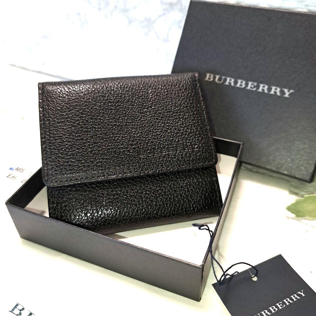 ✨️新品未使用✨️BURBERRYバーバリー　黒　ケース　専用箱&袋付き