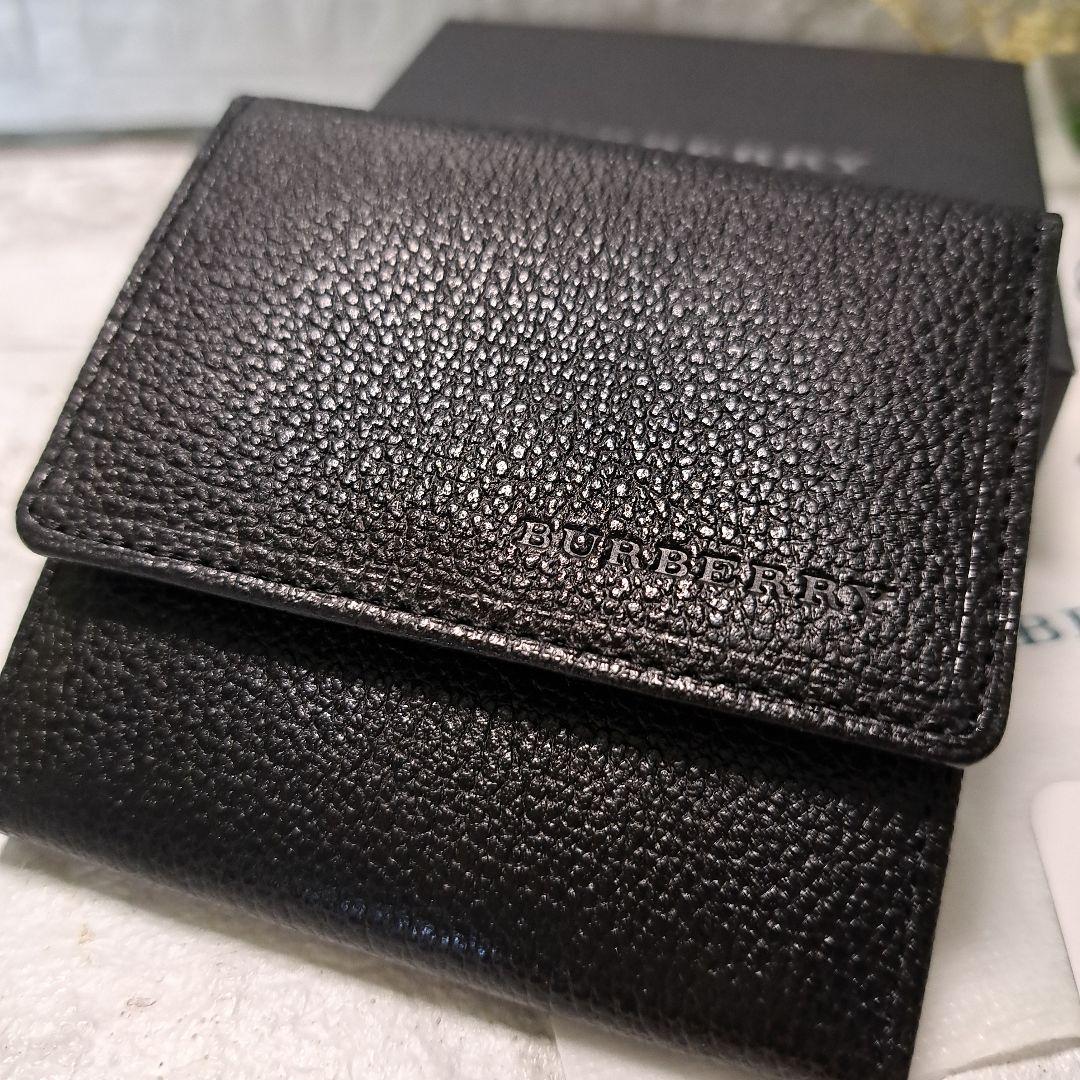 ✨️新品未使用✨️BURBERRYバーバリー　黒　ケース　専用箱&袋付き