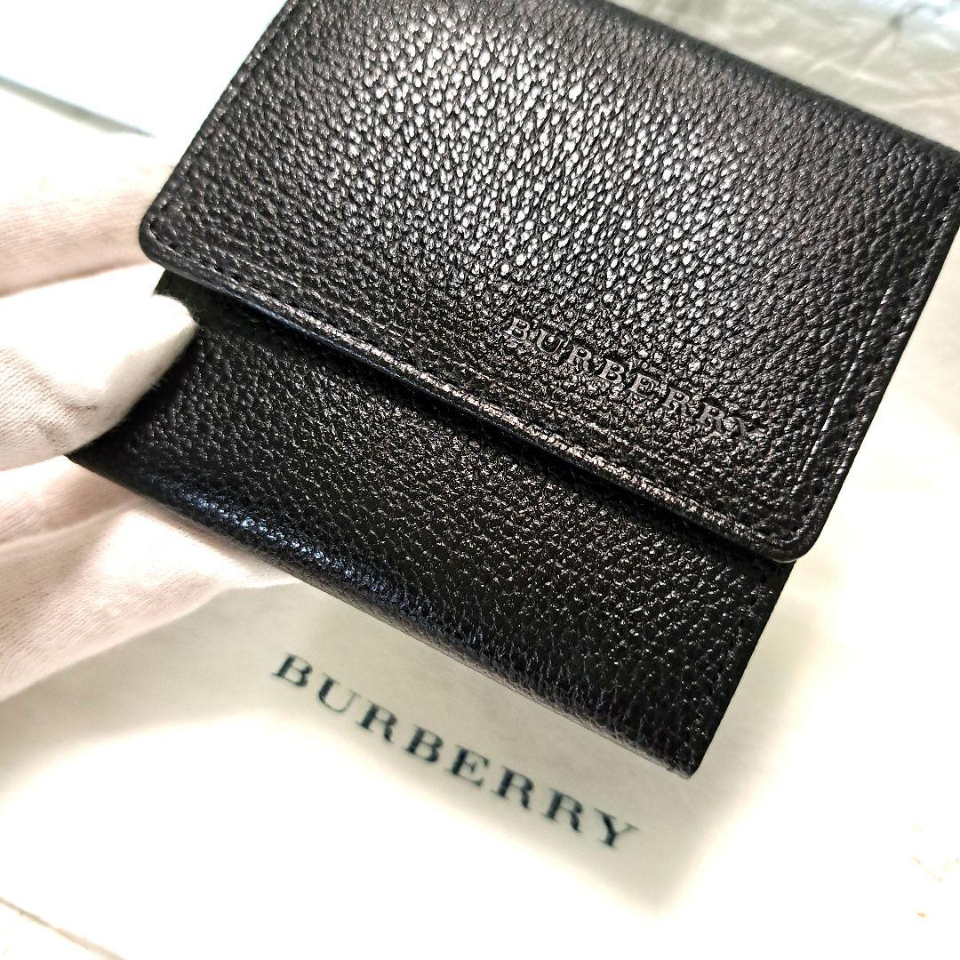 ✨️新品未使用✨️BURBERRYバーバリー　黒　ケース　専用箱&袋付き