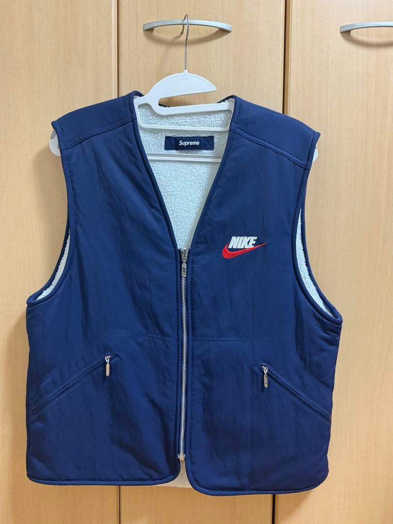 ヒ*デ様 Supreme × Nike ナイロンベスト/シュプリーム　ナイキ　ネ