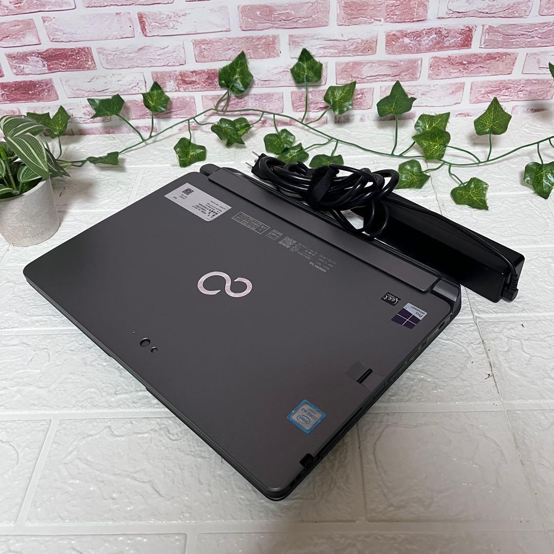 ★タッチパネル美品 SSD128GB★Q616/P 高解像度 ノートPC153