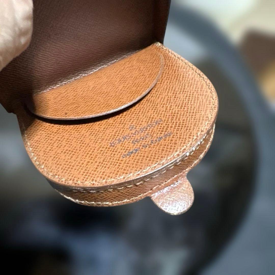 ②☆使用感僅か/美品☆ケース 馬蹄型 財布 ポルトモネ キュヴェット