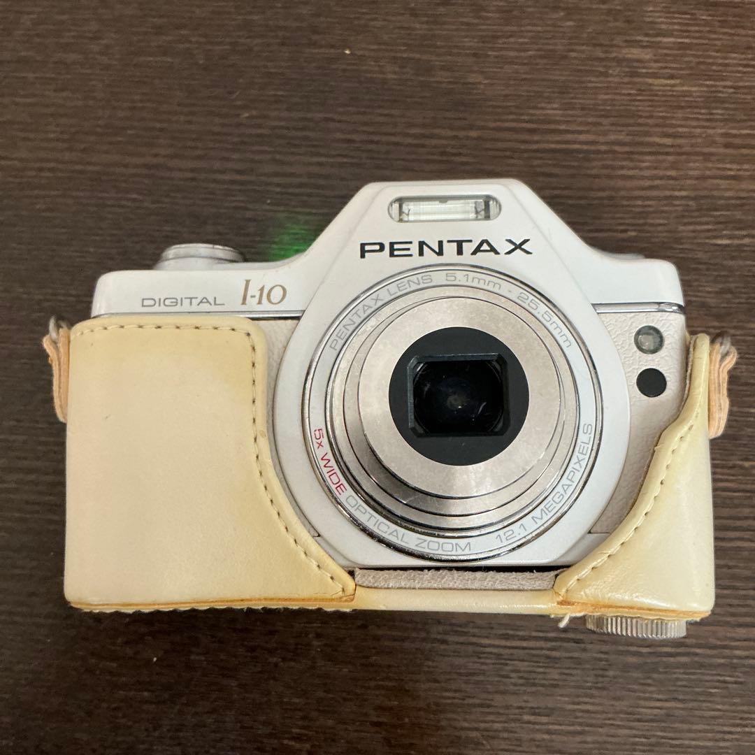 セール　PENTAX デジタルカメラ I-10 、ジャケット、スマホ転送セット
