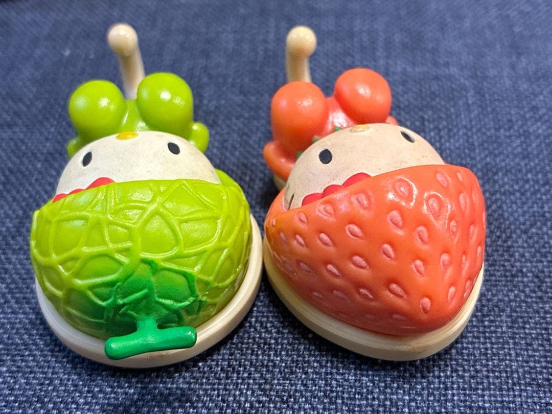 ハローキティ フルーツマグネットフック 6個セット なっちゃん平成レトロサンリオ