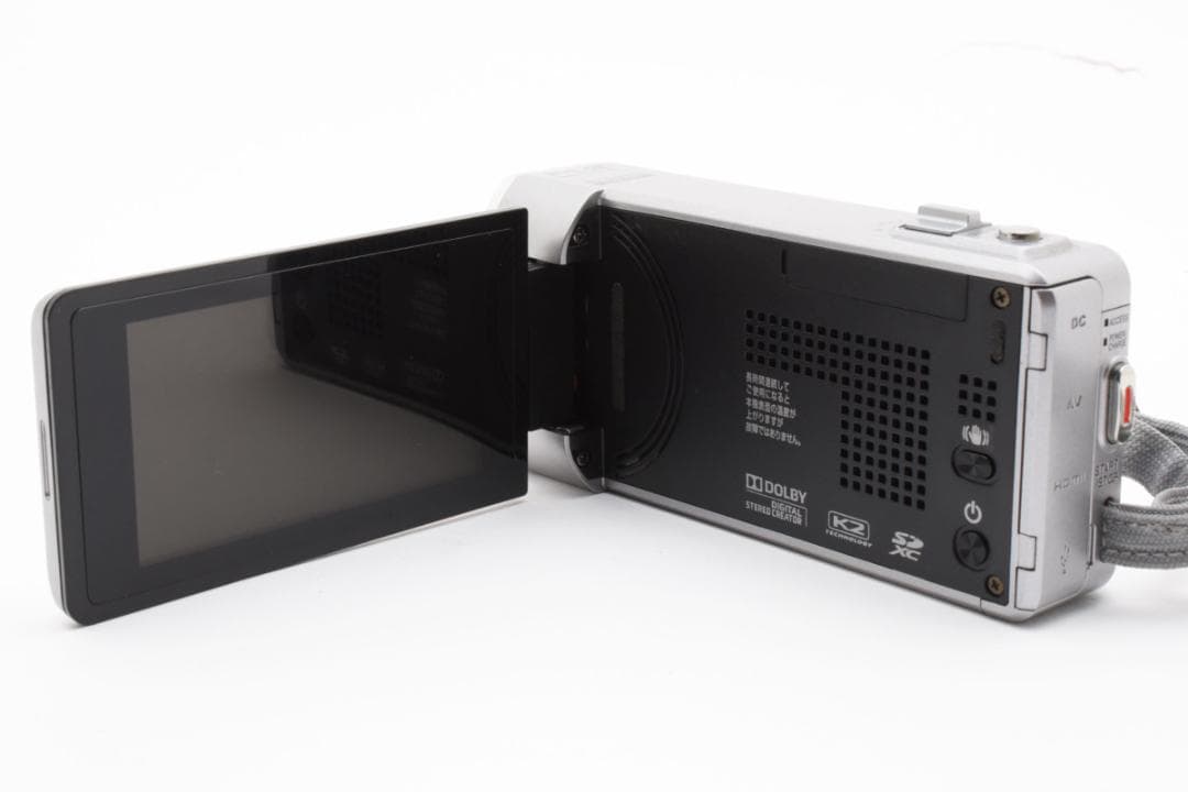 【美品】JVC Everio GZ-V590 シルバー　動作確認済