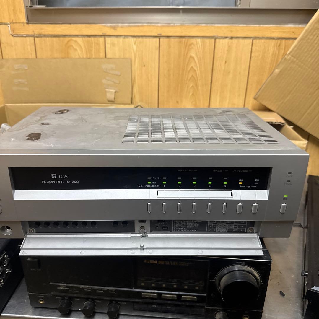 TOA PAアンプ TA-2120