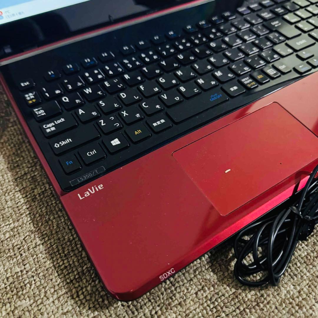 S224 NECノートパソコンWEBカメラSSD高速Windows11オフィス付