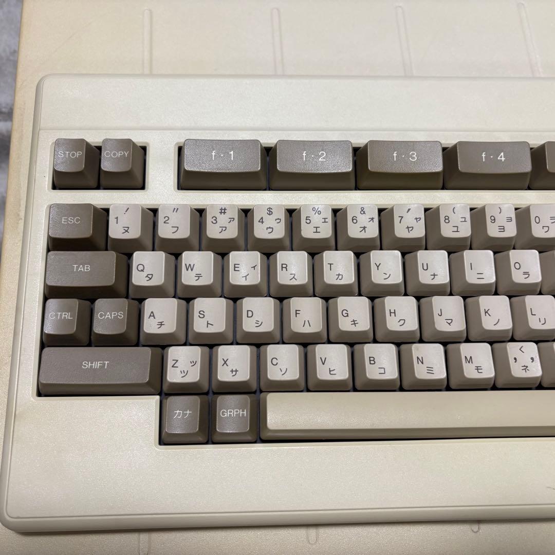 PC-8801mk2SR本体 キーボード ユーザーズガイド マニュアル