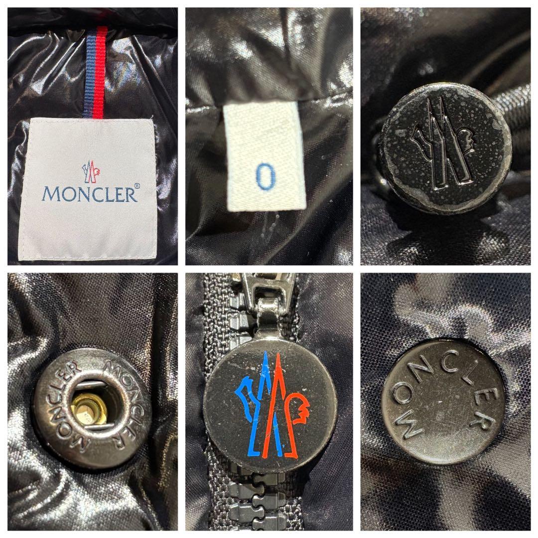 MONCLER ダウンジャケット BADY フーディ ブラック0