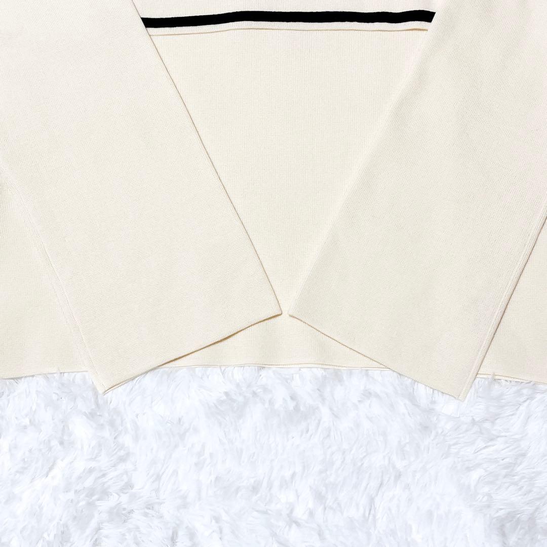 【いちごカレー】【新品未使用】オーシバル　セーラーカラーニット　ロゴ刺繍