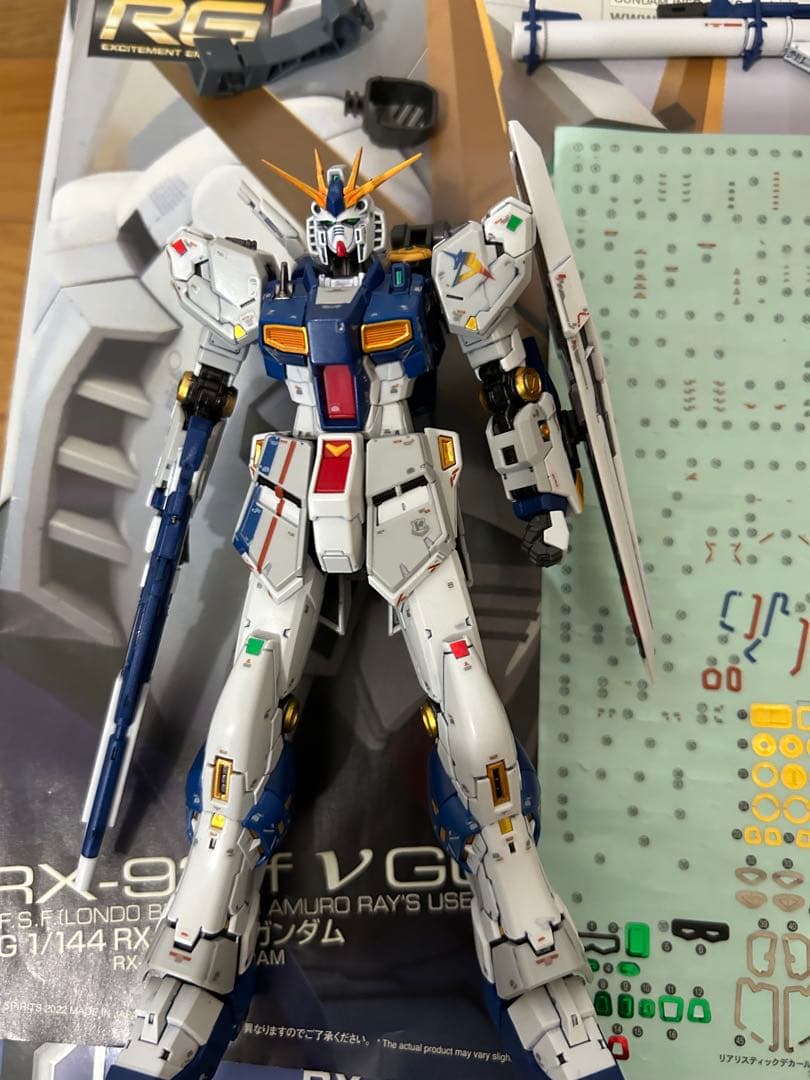 組み立て済み RG3体　RX-93 V GUNDAM