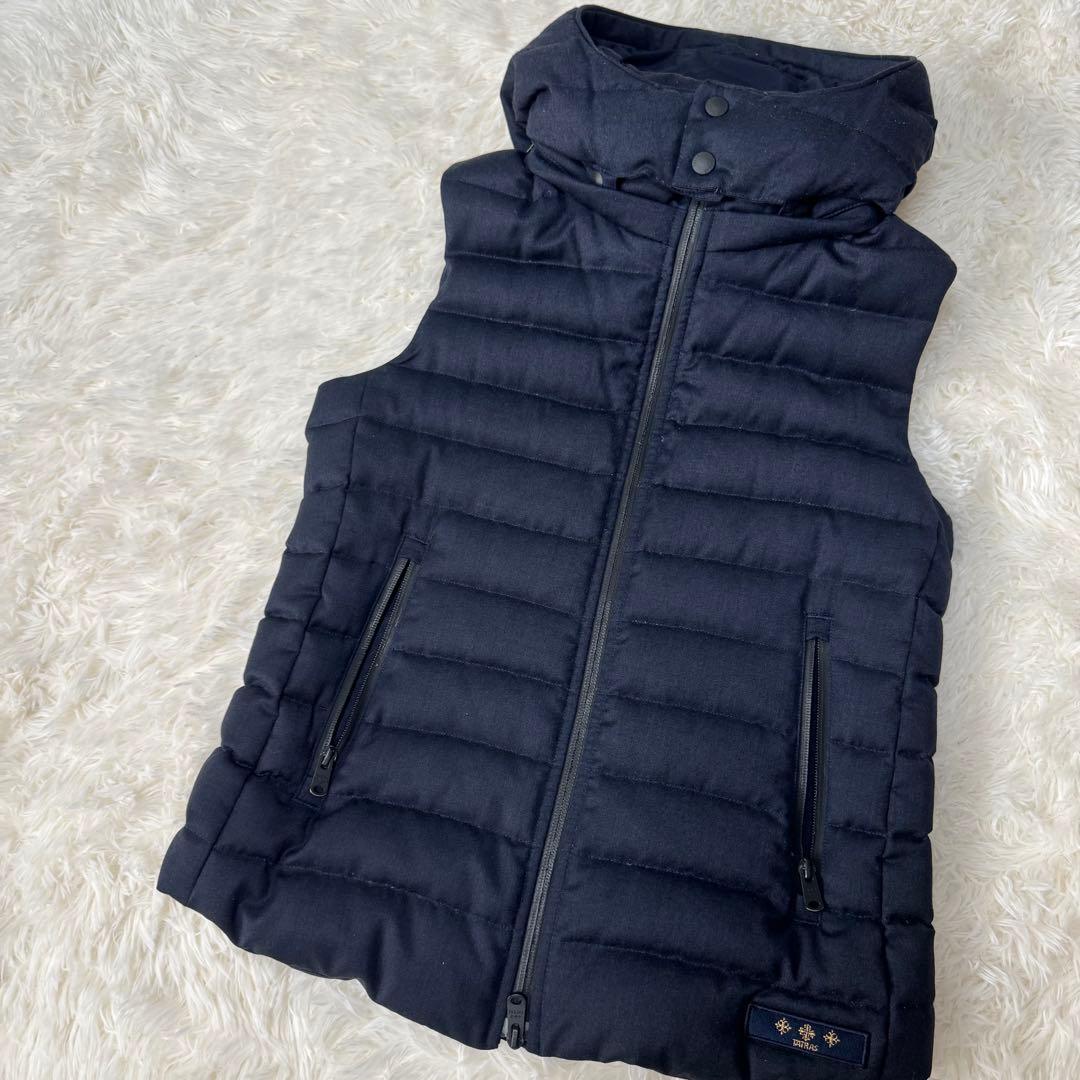 タトラス GIOCONDA ダウンベスト 2way 紺　ネイビー 03