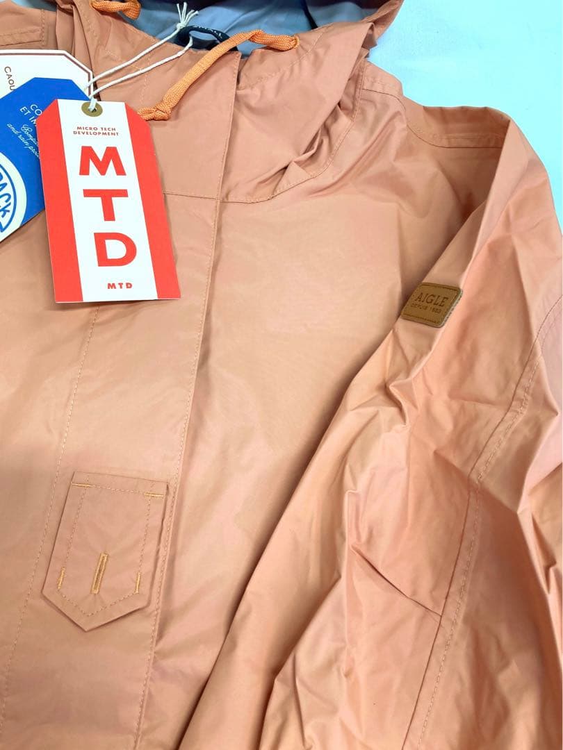 【スターダム】エーグル レインコート ロングフーデッド 透湿防水 防風