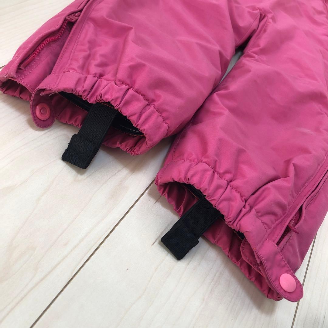 mont-bell ジャンプスーツ 90 ピンク 手袋セット