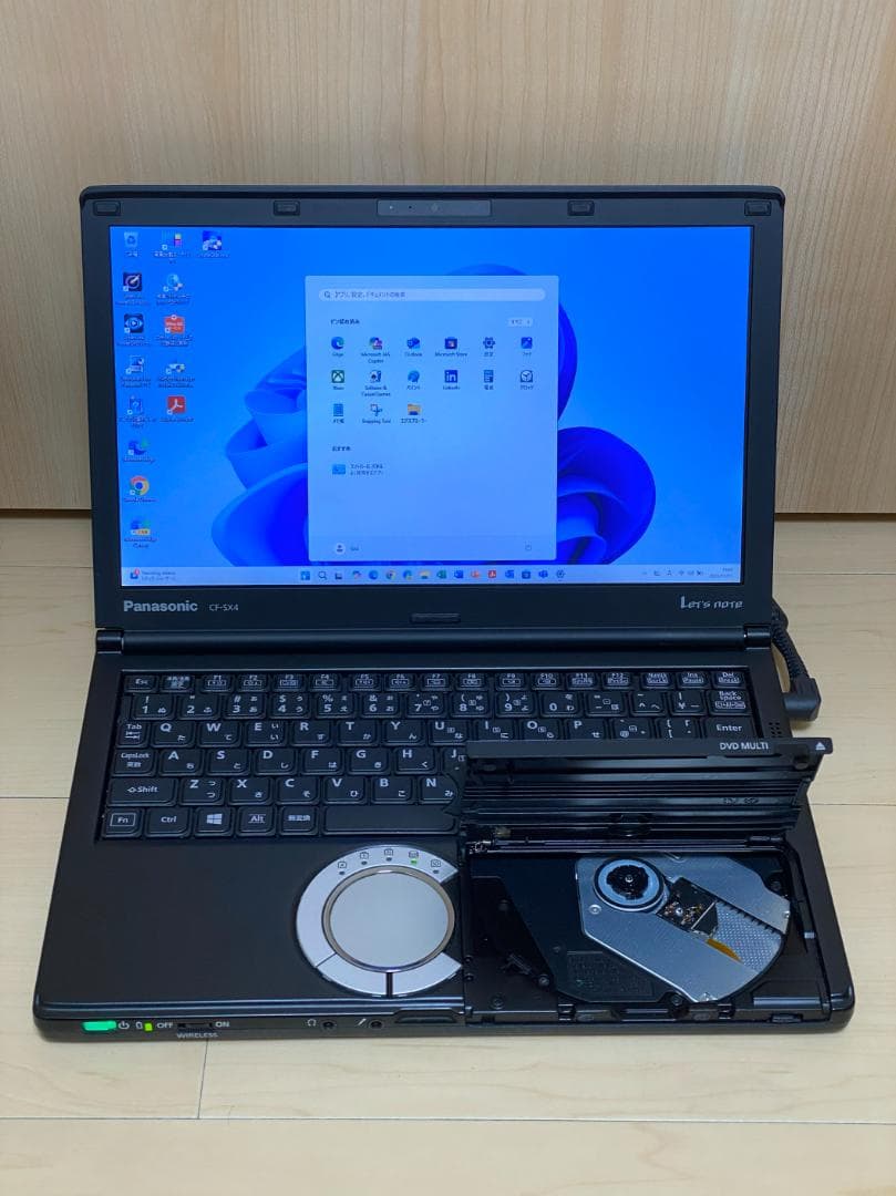 PanasonicレッツノートSX4WIN11512GB8GBオフィス2024付