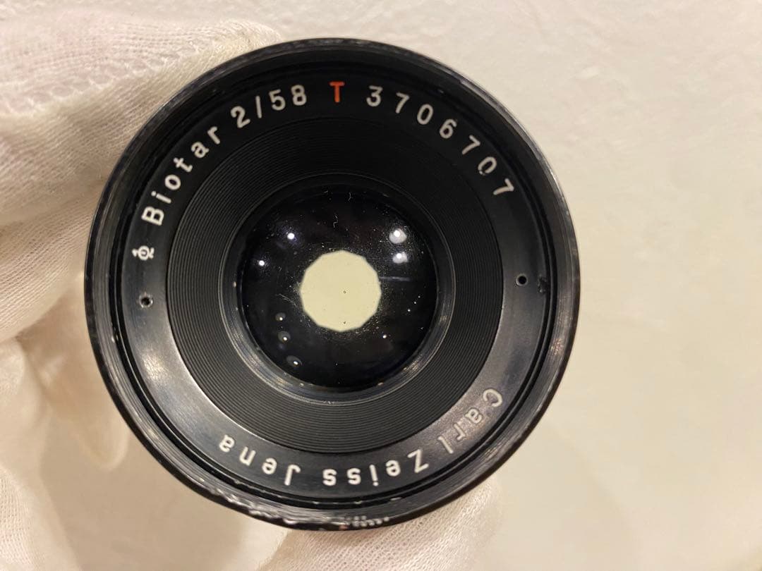 carlzeiss biotar 58mm f2オールドレンズ　カールツァイス