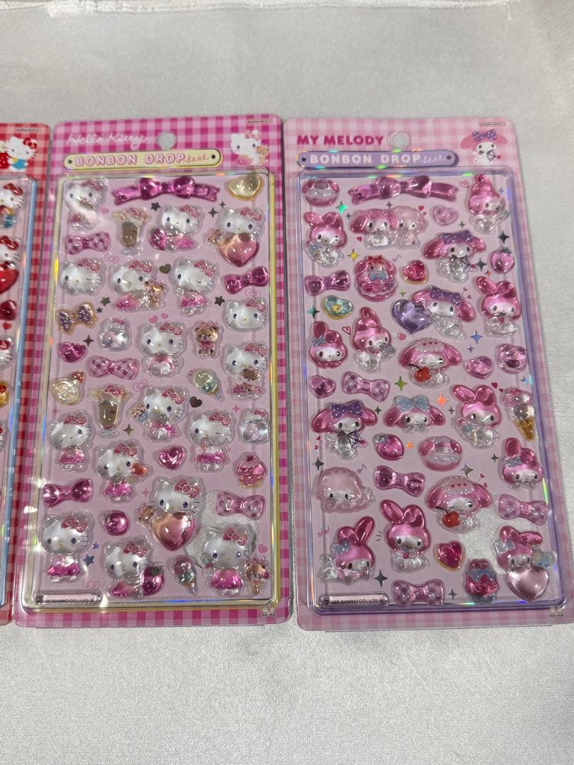 サンリオ ボンボンドロップシール 第2弾 8種類 コンプリート
