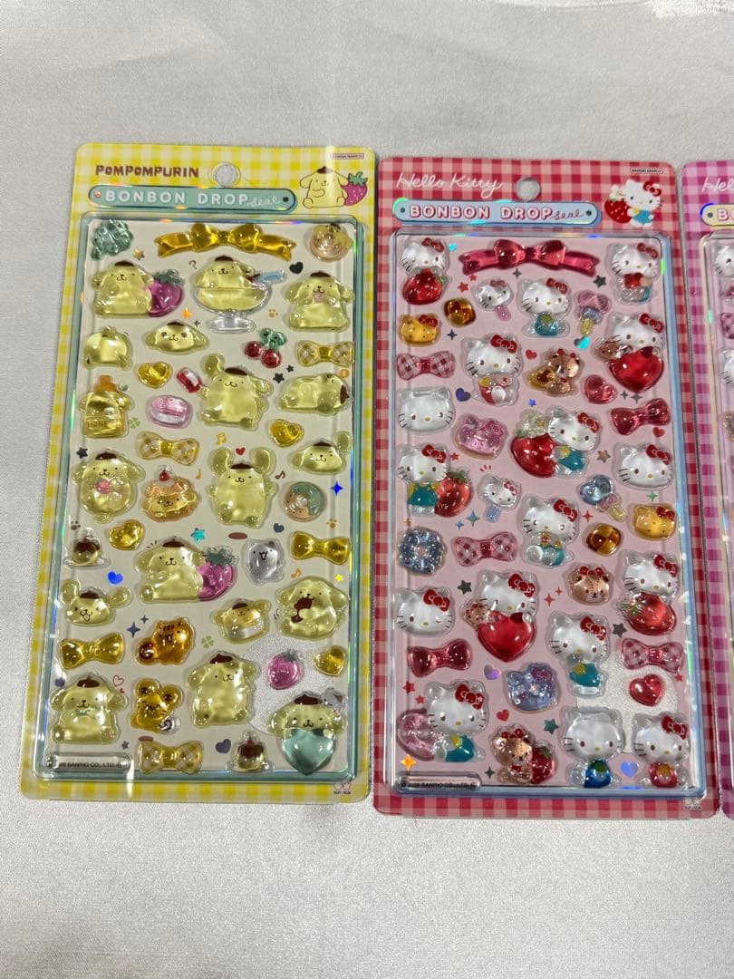 サンリオ ボンボンドロップシール 第2弾 8種類 コンプリート